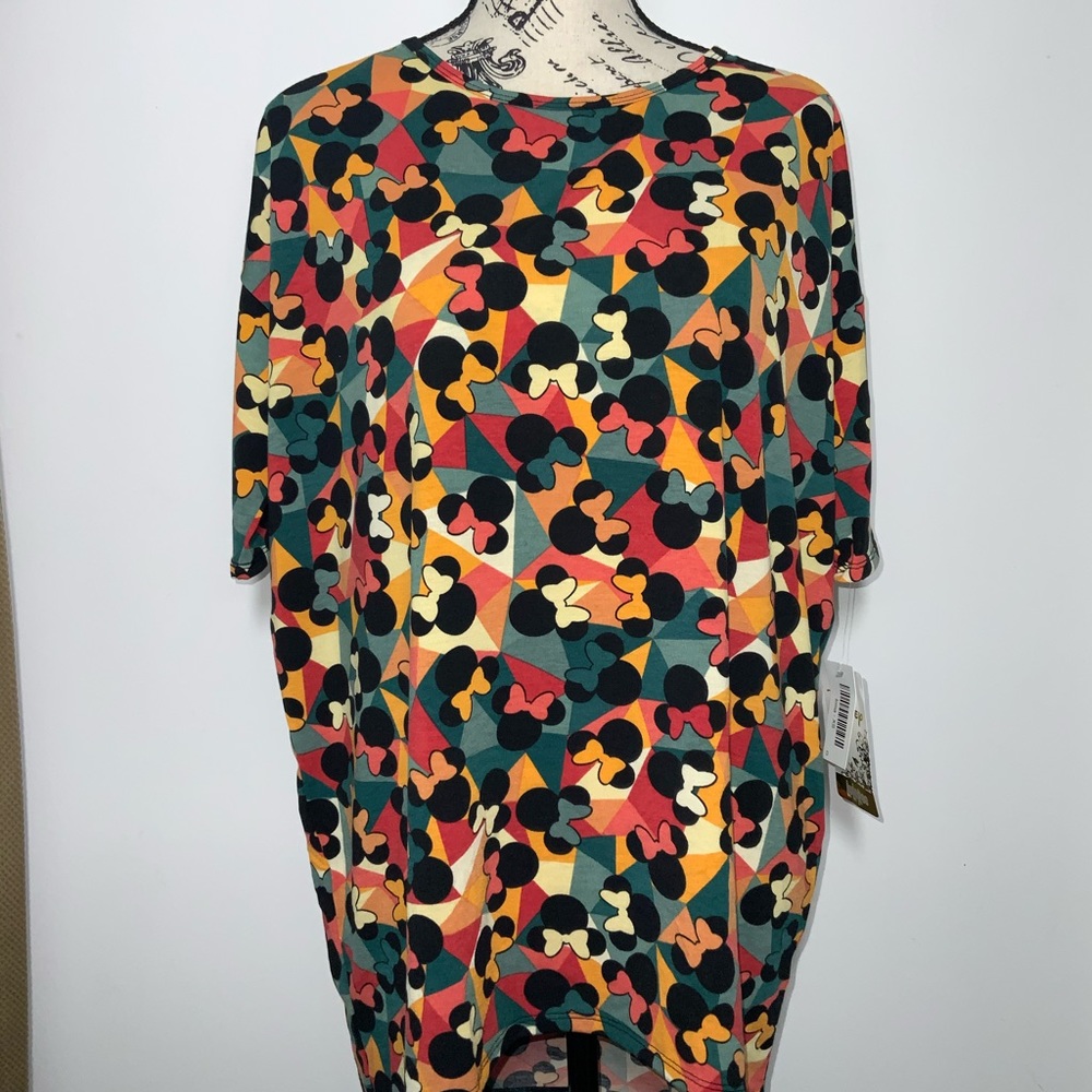 High Low Mickey Minnie Mouse Ears Disney LulaRoe